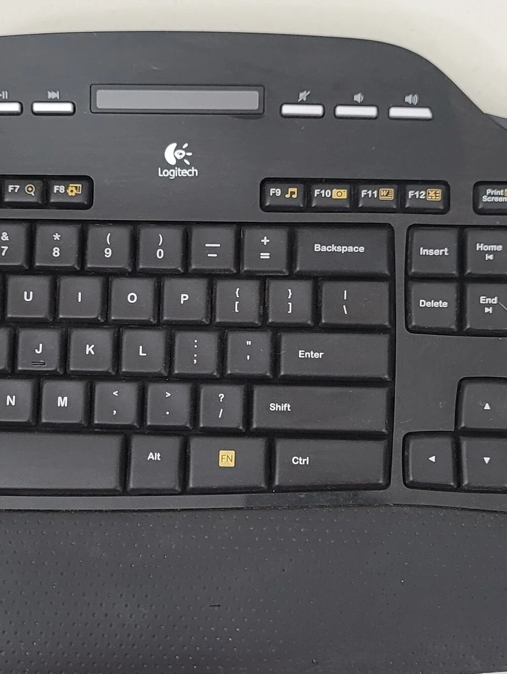 Logitech MK700 Wireless Bluetooth Multimedia Keyboard Y-R0006 With USB Dongle